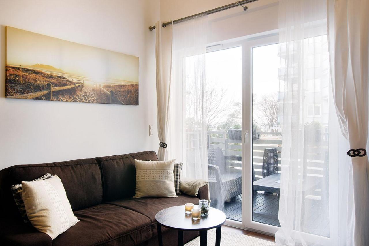 Strandidylle Apartment Mit Meerblick Und Kamin Miedzyzdroje Exterior foto