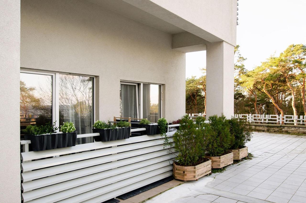 Strandidylle Apartment Mit Meerblick Und Kamin Miedzyzdroje Exterior foto