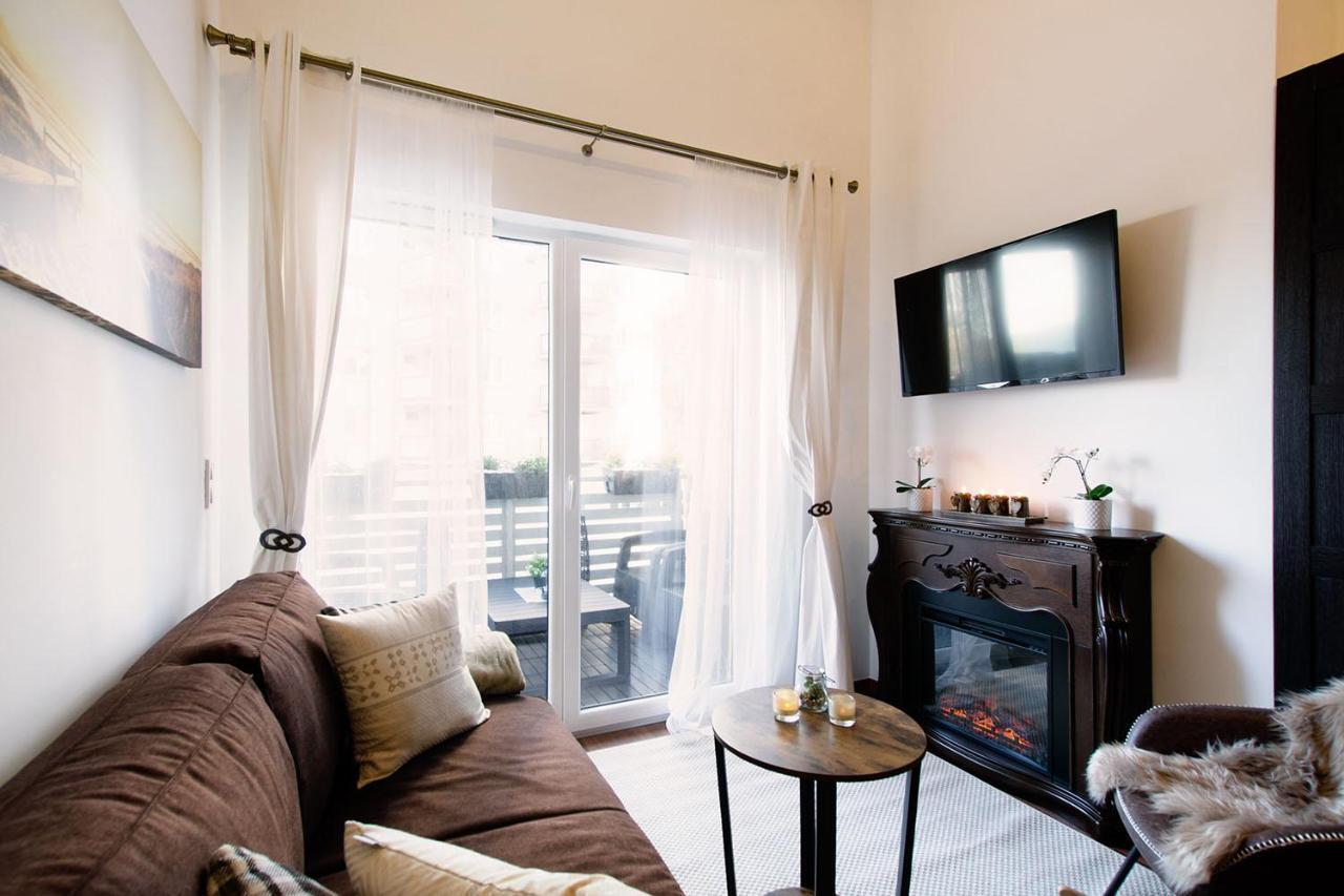 Strandidylle Apartment Mit Meerblick Und Kamin Miedzyzdroje Exterior foto